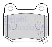 Disc Brake Pad Set DELPHI Fits NISSAN MITSUBISHI SUBARU 350 Z Coupe MR407391