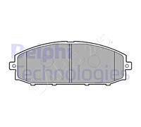 Disc Brake Pad Set DELPHI Fits NISSAN Patrol Gr V Wagon 97-01 D1060-VC290