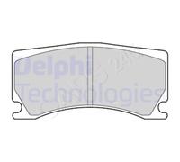 Disc Brake Pad Set DELPHI Fits PEUGEOT 308 II Rcz 13- 1610696480