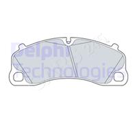 Disc Brake Pad Set DELPHI Fits PORSCHE 911 Targa 991 99135194702