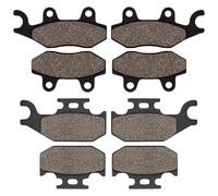 Disc Brake Pad Set For Can Am For Maverick 1000R 2013 2014 2015 2016 Motorcycle Front And Rear Disc Brake Pads Replacement(FRONT AND REAR)