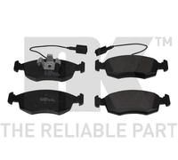 Disc Brake Pad Set Front Fits Fiat 500 500 C Grande Punto Punto NK 222394
