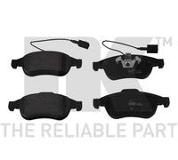 Disc Brake Pad Set Front Without Accessories Fits Alfa Romeo Giulietta NK 221029