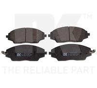 NK Front Brake Pad Set for Chevrolet Aveo 1.3 1248cc VCDi 75 LDV 2011-2015