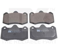 Disc Brake Pad Set Front Without Accessories Fits Renault Clio Seat Ibiza NK