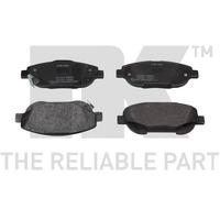 Disc Brake Pad Set Front Without Accessories Fits Toyota Avensis Verso NK 224594