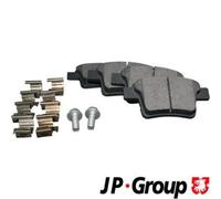 Disc Brake Pad Set Rear Axle Fits FORD Mondeo JAGUAR X-Type 1356392