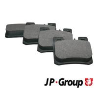 Disc Brake Pad Set Rear Axle Fits MERCEDES 190 W202 W124 S124 0014200220