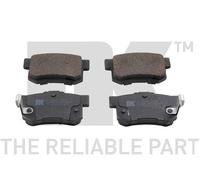 Brake Pads Set fits HONDA CR-Z ZF 1.5 Rear 2010 on NK 06430S2A000 06430S2AE50