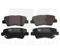 NK Rear Brake Pad Set for Kia Rio T-GDi G3LC 1.0 Litre January 2017 to Present