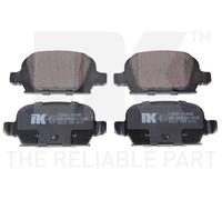 Disc Brake Pad Set Rear Fits Vauxhall Corsa Corsavan Tigra Opel NK 223630
