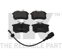 Disc Brake Pad Set Rear With Accessories Fits Seat Ibiza VW Polo NK 224781