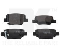 NK Rear Brake Pad Set for Toyota Verso D-CAT 150 2.2 April 2009 to April 2018