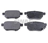 Disc Brake Pad Set SWAG Fits ASTON MARTIN SUBARU SUZUKI TOYOTA 02-19 0446612130