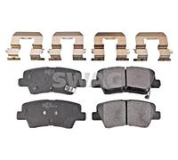 Disc Brake Pad Set SWAG Fits HYUNDAI I10 13- 58302-A6A30