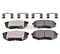 Disc Brake Pad Set SWAG Fits KIA Soul II 14- 58101-B2A10