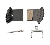 Disc Brake Pads, 1 Pair Metal Plastic, High Durability Quiet Stopping Power for Electric Scooter Replacement Parts