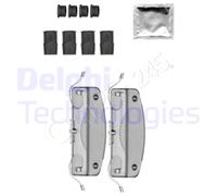 Disc Brake Pads Accessory Kit DELPHI Fits AUDI MERCEDES Q7 Gle Gls 4L 4M 10-19
