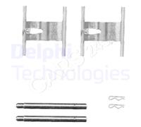 Disc Brake Pads Accessory Kit DELPHI Fits AUDI PORSCHE VW Q7 Cayenne 4L 02-15