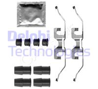 Disc Brake Pads Accessory Kit DELPHI Fits FORD Fiesta VI Focus III 08-15