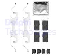Disc Brake Pads Accessory Kit DELPHI Fits FORD RENAULT Galaxy S-Max 15-18