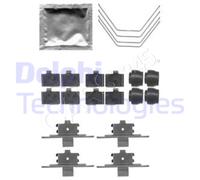 Disc Brake Pads Accessory Kit DELPHI Fits MAZDA 6 Estate Hatchback 07-13