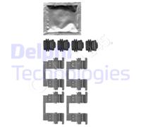 Disc Brake Pads Accessory Kit DELPHI Fits OPEL VAUXHALL Astra K Astra I 15-