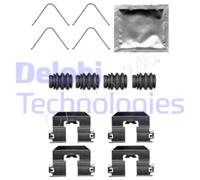 Disc Brake Pads Accessory Kit DELPHI Fits PEUGEOT HYUNDAI KIA 5008 II 15-