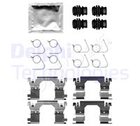 Disc Brake Pads Accessory Kit DELPHI Fits RENAULT NISSAN OPEL Kadjar 13-