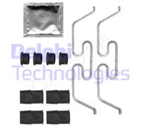 Disc Brake Pads Accessory Kit DELPHI Fits VOLVO JAGUAR CITROEN PEUGEOT Xe 14-19