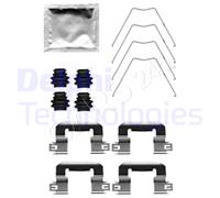 Disc Brake Pads Accessory Kit Fits KIA Ceed OPEL Astra K 1.0-1.6L 12-