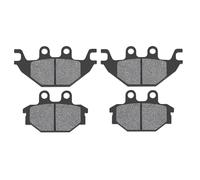 Disc Brake Pads Compatible With ARCTIC For CAT 300 ATV 2x4 Utility 2010-2013 300DVX 2009-2012 Motorcycle Front And Rear Brake Pads Motorcycle Accessories(2 pairs)