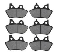 Disc Brake Pads Dirt For Touring Electra Road King For Street Glide For FLHR For FLHT For FLHX For FLHTCU V-Rod For VRSCA For VRSCB Motorcycle Front Rear Brake Pad Motorcycle Brake Pad(3 Pairs)