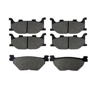 Disc Brake Pads Dirt For XVS1300 For CTW For CTX AW AX V-Star 1300 Tourer 07-10 For XVS1300A Midnight Star YP400 Majesty Motorcycle Front Rear Brake Pads Motorcycle Brake Pad(Front and Rear Pads)