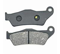 Disc Brake Pads For Royal Enfield For Classic 350 2019-2023 For Elrctra 350 2019-2023 For METEOR 350 2021-2023 350cc Motorcycle Front Rear Brake Pads Parking Brake(Black-Front)