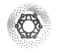Disc Brake Plate For 2 Stroke Pocket Bike Universal 220mm Motorcycle Brake Disc Rotor Floating Disk Pitching For Street Bike(Black)