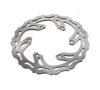 Disc Brake Plate Motorcycle Front 250mm Rear 245mm Brake Disc 6 Holes Steel Rotors For YZ125 YZ250FX YZ450F WR250F WR450F 03-15 Motocross Brake Discs(Rear)