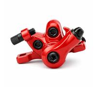 Disc Brake Rear Wheel Disc Brake Mechanical Cycling Front/Rear Caliper Brake Clamp for 365 Electric Scooter(Red)