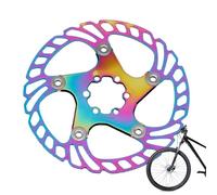 Disc Brake Rotor, Colorful Cycling Modification, Bicycle Rotors, for Maintenance Routine Repair Workshop Home Garage