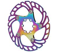 Disc Brake Rotor, Disc Brake Rotor Six Bolt For Cycling Multiple Sizes Aluminum Stainless Steel(160MM)