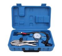 Disc Brake Rotor Gauge Set, Dial Indicator for Brake Rotor and Ball Joint Runout Measurement with 360° Flexible Arm and 7 - Inch Lock Clamp