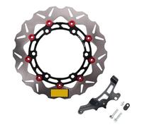 Disc Brake Rotor Motorcycle Front Brake Disc Floating Disk Rotor Brake Caliper Connector For ADV350 Brake Discs Rotors Disks
