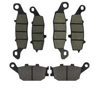 Disc Brakes Accessories Motorcycle Disc Brake Pad Front And Rear Pads For Suzuki SV400 SV650 DL650 V-Strom DL1000 Metal Wear-Resistant Parts Motorbike Brake Pads(Front rear)