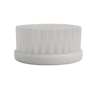 Disc Brush for Hand Drill with Stiff Nylon Bristles, 65mm Cleaning Brush for Sink and for Surface Scrubbing, Compatible with for Nano Round Brush Head, Blue/White