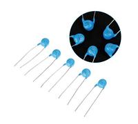 Disc Capacitor 25Pcs High Voltage Monolithic Ceramic Capacitor 221k 220pF 15KV Capacitor Kit Kit Capacitor 5 * 5 * 1