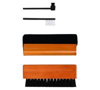 Disc Cleaner for Soft Antistatic Disc Brushes with Wooden Handle Needle Cleaner Brush Tool 3pcs/4pcs