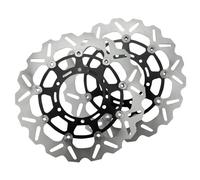 Disc Disk Rotor For Suzuki For GSXR 1000 For GSXR1000 For K9 2009-2011 For GSXR 600 750 For K8 For GSXR600 2008-2011 Front Brake Disc Rotors Disc Brake Plate(Black)