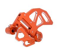 Disc Disk Rotor For XC For SXF For SX 125 150 250 300 350 450 2015-2019 Rear Brake Disc Guard Caliper Guard Set Disc Brake Plate(Orange)