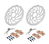 Disc Disk Rotor Motorcycle Front Rear Brake Disc For Sur-Ron For Surron Light Bee Off-Road Electric Vehicle Brake Pads Brake Disc Rotor(Set 2)