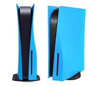 Disc Edition Face Plates Cover Skins Shell Panels for PS5 Console, Accessories for PlayStation 5 Protective Replacement Faceplates Dustproof Anti-Scratch (Starlight Blue)